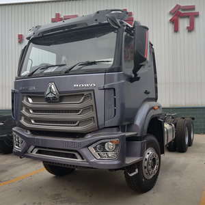 Camión con cabeza de tractor HOWO <span class=keywords><strong>Actros</strong></span> 6X4 usado, remolque diésel de <span class=keywords><strong>segunda</strong></span> <span class=keywords><strong>mano</strong></span> a la venta Euro 2, estándar de emisión, cámara de dirección trasera izquierda - Product Image 3