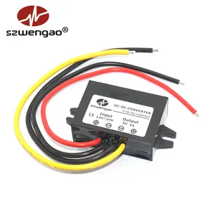 Waterdichte 12V 24V Tot 5V 5a Dc Dc Step-Down Converter 25W Led Voeding Voor Auto