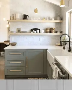 Puxadores de armário de cozinha de prata polida, alças e botões modernos para armários, alças e botões de alumínio