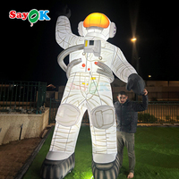 Sayok Free 3d Design Publicité Gonflables Cosmonaute Figure Grand Gonflable Spaceman Marionnette Géant Gonflable Astronaute