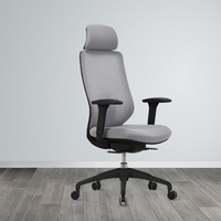 Chaise de bureau ergonomique en maille, pivotante, échantillon gratuit