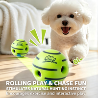 Jouet à mâcher pour chien en PVC couineur, résistant aux morsures, pour les dents, écologique, anti-ennui, interactif, en forme de ballon de football pour chiens