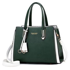 Bolso de Mano de Diseño Elegante y Moderno para Mujer, en Cuero PU, de Lujo, con Asa Superior y Correa para el Hombro, Clásico - Product Image 1