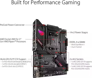 ข้อเสนอเวลาจำกัด SUS <span class=keywords><strong>ROG</strong></span> <span class=keywords><strong>Strix</strong></span> <span class=keywords><strong>B550</strong></span>-<span class=keywords><strong>E</strong></span> เกม motherboardamd AM4ทางเลือกการเล่นเกม atx/ dual M.2 PCIe 4.0 - Product Image 3