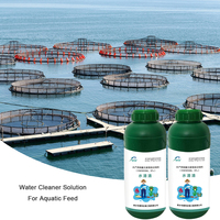 Solution de nettoyage de l'eau d'étang Régulateur de qualité et ajusteur de PH Purifie le fond de l'eau et améliore les additifs alimentaires pour poissons