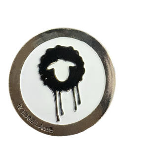 Venta al por mayor de artículos de artesanía antiguos impresos UV, insignias de Metal de aleación de Zinc hechas a medida, personajes de dibujos animados de Anime lacados - Product Image 3