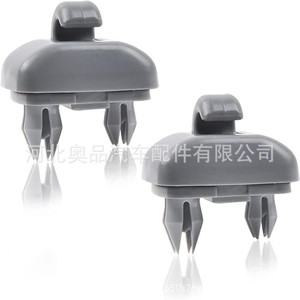 Ganchos de Fijación para Parasol de Audi, Clips de Plástico en Negro, Beige y Gris, para Parasoles Delanteros, Material PP, Instalación con Hebilla - Product Image 4