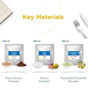 Poudre de préparation Mochi pour les pâtisseries, fabriquée à Taïwan, certifiée HACCP, emballage en sachet aluminium, applications multiples polyvalentes - Product Image 4