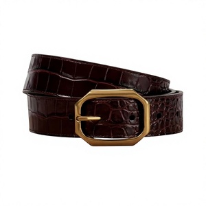 Buy Online Genuine Cow Hide Vintage Belts Man Finest Quality Custom Stainless Steel Pin Buckle <b>Waterproof</b> Eco-Friendly BS - Product Image 6