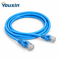 Câble Ethernet UTP CAT5e multicolore gris, rouge, jaune, vert, noir, blanc pour intégrateur de systèmes – Approvisionnement direct usine