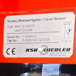 สวิตช์ระดับน้ำ Ksr Kuebler รุ่น Arv15 Vk5tel60012 V44r เซ็นเซอร์แบบลูกลอย สำหรับงานอุตสาหกรรม มาตรฐาน IP67 รองรับกระแสไฟ 10A - Product Image 4