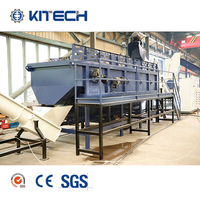 Machine à laver automatique PET Ligne de lavage en plastique rigide d'usine chinoise