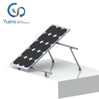 Supports de panneaux solaires pour toits plats, supports de montage triangulaires