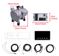 Okyrie Universal 12V 24V Compresseur de stationnement automatique à 4 trous Unité de climatisation électrique murale