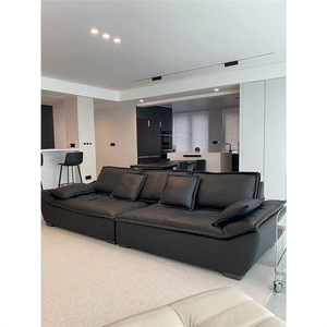 <span class=keywords><strong>Canapé</strong></span> d'angle moderne nordique en forme d'oreilles d'éléphant, ensemble de canapés en ligne droite, mobilier de luxe pour salon, vente en gros d'usine <span class=keywords><strong>à</strong></span> <span class=keywords><strong>prix</strong></span> abordable pour la maison - Product Image 5