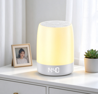 Mesin Suara Putih untuk Kado Baby Shower, 32 Suara Tidur, Jam Lampu Malam & Speaker, Hadiah Lucu untuk Orang Tua Baru