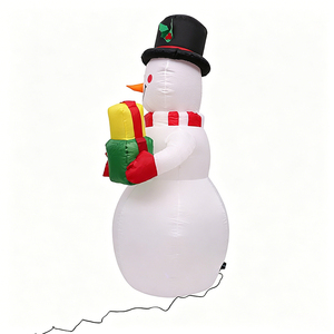 Muñecos Inflables de Navidad con Luz LED Personalizados para Exteriores, Decoración Navideña 2027 - Product Image 4