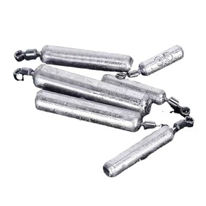 Byloo Câu Cá trọng lượng sinkers thiết lập vòng có thể tháo rời câu cá sinkers chia bắn trọng lượng chì sinkers - Product Image 4