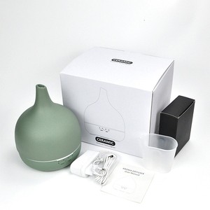 Humidificador de escritorio de aromaterapia inteligente, dispensador de fragancia automático de medusas de llama de cerámica para dormitorio, humidistato para el hogar - Product Image 6