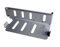 Support de montage RDEKONO avec dissipation thermique par fentes, fabrication sur mesure en tôle, pour fabricant d'automatisation industrielle