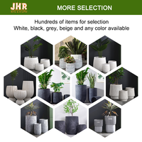 Pots de plantes créatifs en fibre d'argile pour l'intérieur et l'extérieur Planteur Usine Vente en gros Grand pot de fleurs Planteur