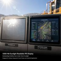 Modul LCD TFT IPS 10.1" 1280*800 Kecerahan Tinggi 1000-Nit MIPI PCAP Touch Layar Tertanam Tahan Sinar Matahari Dapat Dibaca di Luar Ruangan HMI Smart