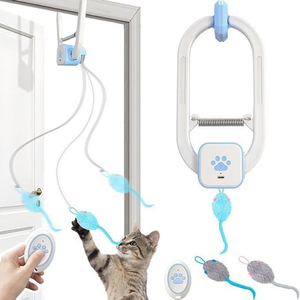 Juguetes Interactivos para Gatos, Control Remoto, Automático, Eléctrico, Pájaro Volador, el Mejor Juguete para Gatitos y Gatos Adultos, Juguetes Colgantes para Ejercicio - Product Image 1