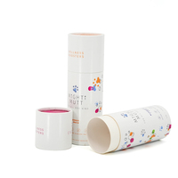 Tubo de Cartón Biodegradable al por Mayor para Envasado de Cosméticos, Aceites Esenciales, Productos para el Cuidado de la Piel y Perfumes