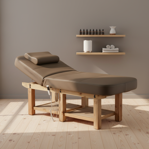 <span class=keywords><strong>Table</strong></span> de massage contemporaine en cuir synthétique réglable avec éponge haute densité pour salons de beauté, spas, traitements corporels, meubles - Product Image 5