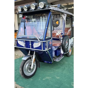 Tuk Tuk Elettrico Modello India per 6 Passeggeri, Triciclo a 3 Ruote, Auto <span class=keywords><strong>Rickshaw</strong></span> per la Mobilità in Vendita - Product Image 6