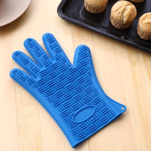 Gants de cuisine longs en silicone imperméables et antidérapants, gants de grillade résistants à la chaleur, gants de barbecue, maniques de four en silicone pour la cuisine - Product Image 3