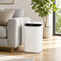 Humidificateur d'air portable à ultrasons 3L en plastique pour hôtel, maison, bureau, chambre à coucher