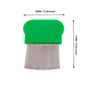 Nuevo peine para piojos de cabeza de alta calidad para reducir la irritación del cuero cabelludo, previene enredos, tratamiento para piojos, huevos, peine para liendres - Product Image 2