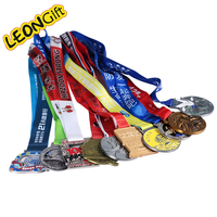 Échantillon de 3 jours Médailles sportives personnalisées Or Argent Bronze Football Taekwondo Running Medal Holders Competition Medal Manufactures