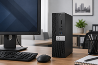 PC Desktop Barebone SFF OptiPlex 3040 Generasi ke-6, Bersih Tanpa Goresan, Grade A, Teruji Fungsional dan Beroperasi