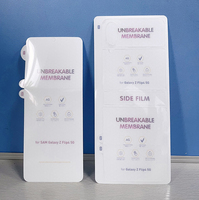 Membrane incassable avant arrière HD film hydrogel TPU mat pour film Samsung Z FLIP 4 5G