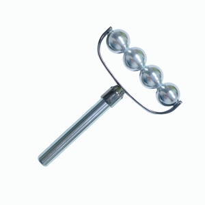Gadget de massage manuel à rouleaux en alliage de zinc multi-perles pour la pression sur les points d'acupuncture et l'apaisement des tensions corporelles. - Product Image 6