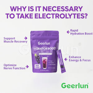 Meilleure vente en usine de poudre végétalienne de pré-entraînement Supplément d'exercice Poudre d'hydratation électrolytique Reconstituer la poudre de boisson énergétique - Product Image 4