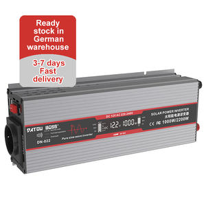 Inversor de Corriente DATOU BOSS, el Más Vendido en <span class=keywords><strong>Amazon</strong></span>, 1000W, 12V, 220VAC, Convertidor Transformador de Onda Sinusoidal Pura, Inversor Solar - Product Image 1