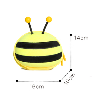 Borsa a tracolla con ape in peluche e super carina borsa a tracolla alla moda stile Messenger borsa a tracolla con cerniera per bambini <span class=keywords><strong>o</strong></span> donne - Product Image 4