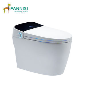 <span class=keywords><strong>Toilette</strong></span> <span class=keywords><strong>de</strong></span> salle <span class=keywords><strong>de</strong></span> bain intelligente avec capteur tactile S-Trap Flush Black Silver Golden Intelligent Design et écran tactile - Product Image 1