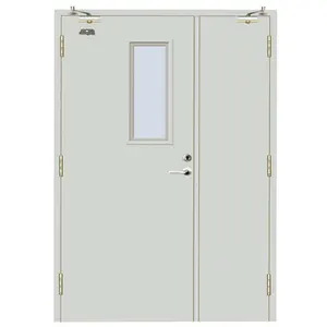 New Design Professional Professional Fire-Resistant Door Supplier Steel Fire-Resistant Door