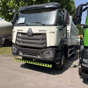 รถบรรทุก SINOTRUK HOWO NX 6x4 มือสอง เครื่องยนต์ดีเซลยูโร 5 371/380 แรงม้า เครื่องยนต์ Weichai รถบรรทุกหนักแบบเทท้าย พร้อมกล้องมองหลัง สำหรับงานเหมืองและก่อสร้าง - Product Image 5