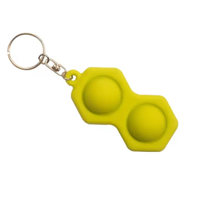 Vente chaude Simple Dimple Fidget Jouets Décompression Jouets Facile à Transporter Soulagement Du Stress De Poche Porte-clés Jouets pour Enfants - Product Image 6