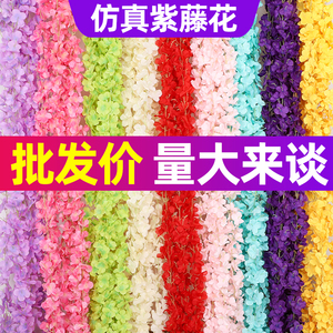Artificial Wisteria Silk Flower <b>Garland</b> 100cm 200cm Wedding Wall Ceiling Decorations - Product Image 5