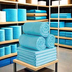 Xtra büyük ıslak yatak hastane kadin teslim Mat Pad hastane annelik pedleri doğumdan sonra Underpads biyobozunur - Product Image 3