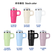 Kustom Logo 20oz 30oz 40oz Tumblr baja tahan karat botol termos cangkir Klasik termos vakum ganda terisolasi untuk kopi