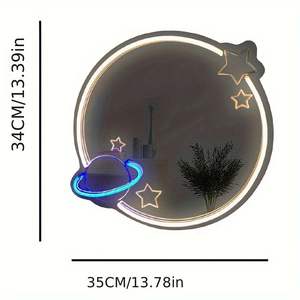 New Style LED Mirror Glow <b>Party</b> <b>Lights</b> Custom Indoor Decoration Red Blue Color Temperatures 5V Input 5m IPX3 Waterproof Stepless - Product Image 3