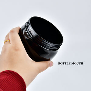 Vente en gros de contenants en plastique vides pour cosmétiques de 500 ml, pot pour gommage corporel, pot en plastique pour beurre corporel de 500 ml - Product Image 2