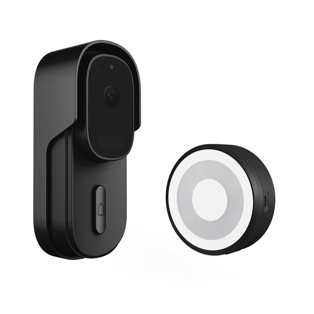 Tuya HD1080P Smart Wi-Fi Video Doorphone Waterproof Night Vision Intercom Doorbell Camera with Night Vision Home Ring Color